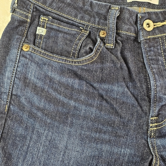 Something Elsa Jeans Women’s 28 Mid RiseStraight Leg Stretch Denim Japan SKY03 - Picture 2 of 14